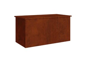 vidaXL Buitenopbergdoos Bruin Cortenstaal 100x50.5x50 cm - 54% Korting
