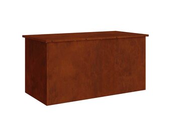 vidaXL Buitenopbergdoos Bruin Cortenstaal 100x50.5x50 cm - 54% Korting