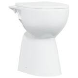 Verhoogd Toilet 7 cm Wit Keramiek - Soft-Close & Randloos
