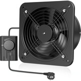 Afvoerventilator 200mm met Snelheidsregelaar - 34% Korting