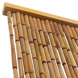 VidaXL Bamboe Vliegengordijn 56x185 cm - 34% Korting