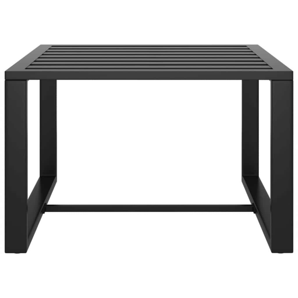 vidaXL 3-delige Loungeset met kussens aluminium antracietkleurig