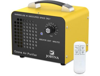 JOBYNA Ozon Generator 10.000mg/u met Afstandsbediening - Luchtreiniger voor Geuren en Schimmels