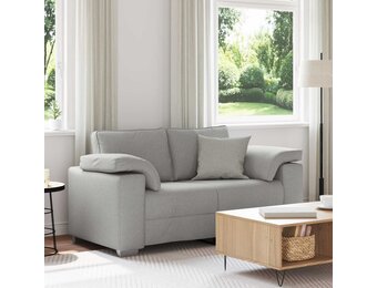 vidaXL Loveseat Wolkengrijs 160 cm Stof
