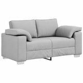 vidaXL Loveseat Wolkengrijs 160 cm Stof