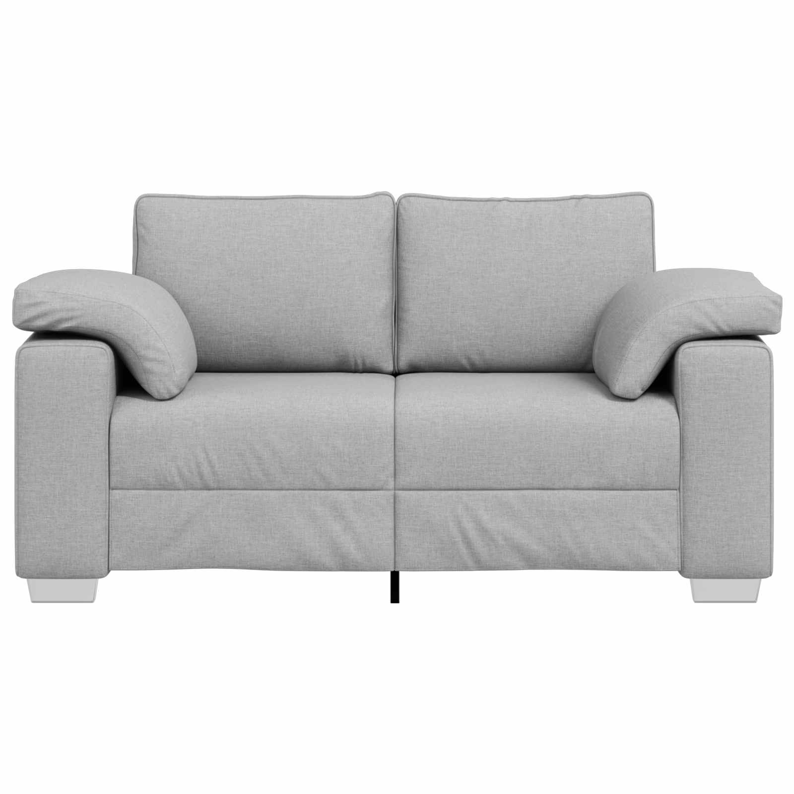 vidaXL Loveseat Wolkengrijs 160 cm Stof