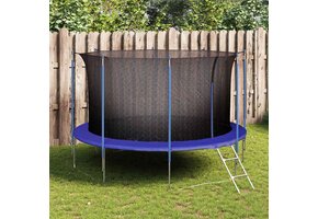 Veiligheidsnet Trampoline 3,66m Rond Zwart - 34% Korting