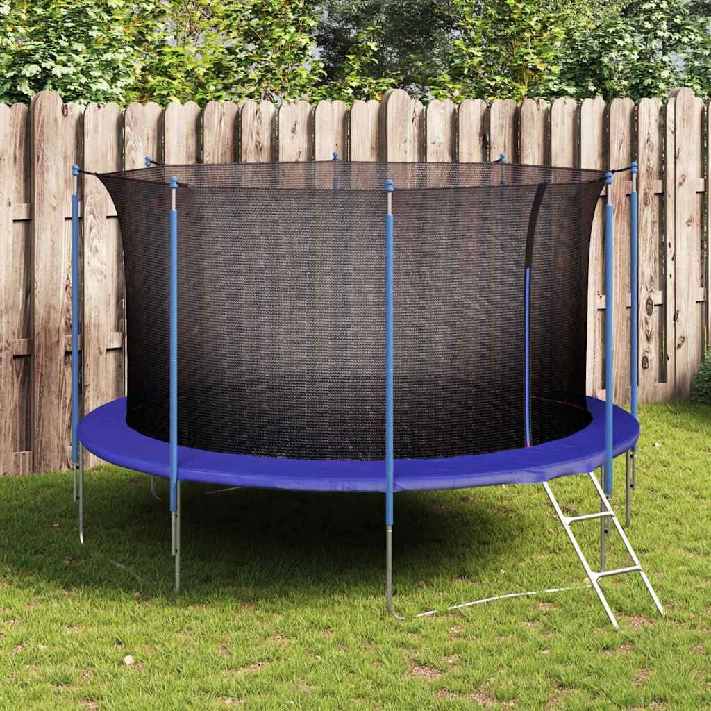 Veiligheidsnet Trampoline 3,66m Rond Zwart - 34% Korting