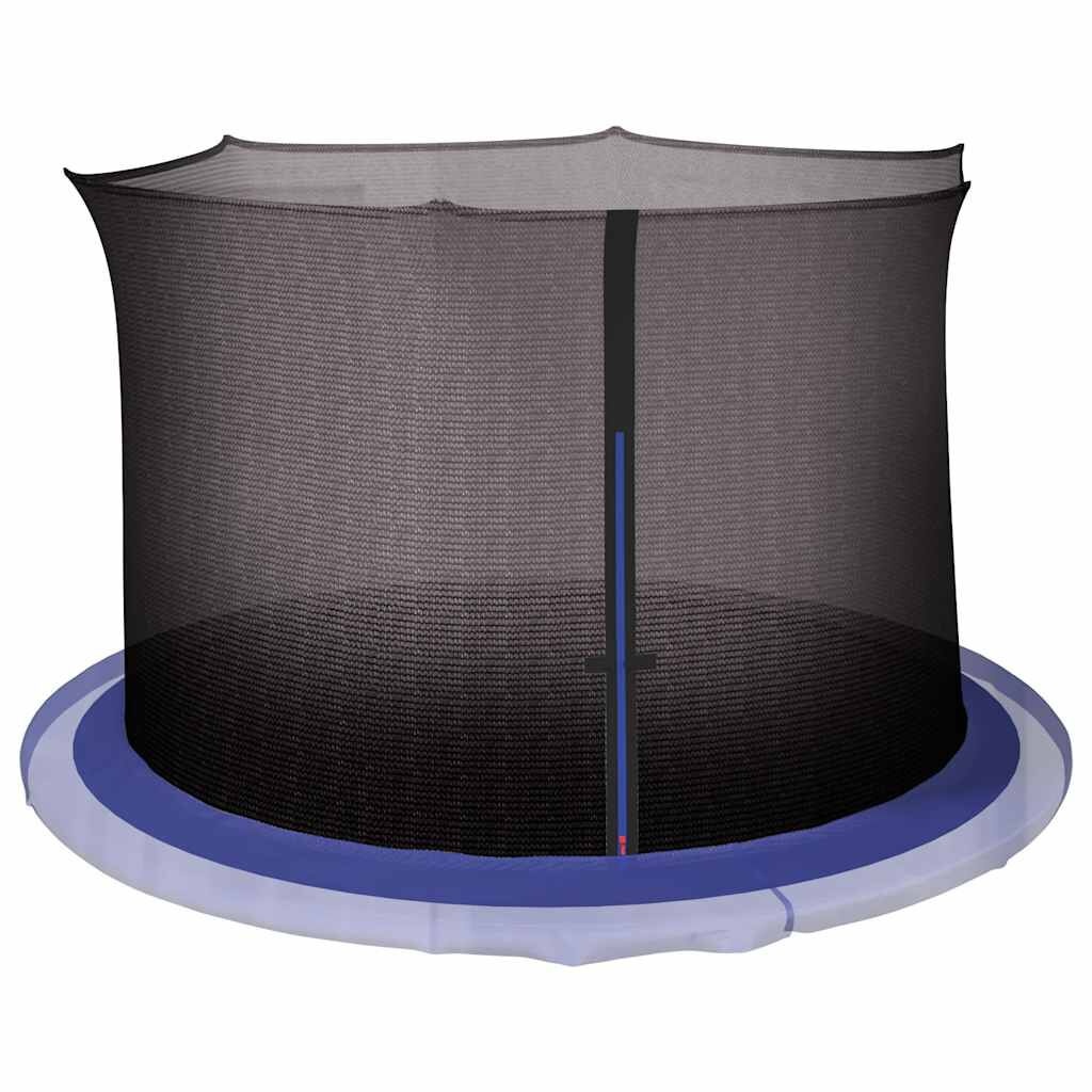 Veiligheidsnet Trampoline 3,66m Rond Zwart - 34% Korting