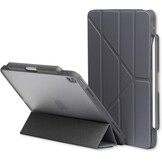Hoes voor iPad Air 4/5e Gen (10,9") & 6e Gen (11") - Standaard, Pencil Houder, Zilvergrijs - 34% Korting