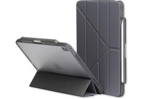Hoes voor iPad Air 4/5e Gen (10,9") & 6e Gen (11") - Standaard, Pencil Houder, Zilvergrijs - 34% Korting