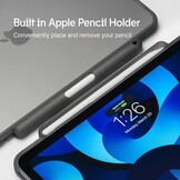 Hoes voor iPad Air 4/5e Gen (10,9") & 6e Gen (11") - Standaard, Pencil Houder, Zilvergrijs - 34% Korting