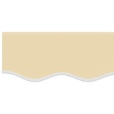 vidaXL Luifel Vervangingsdoek Crème 450x350 cm - 34% Korting