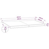 vidaXL Luifel Vervangingsdoek Crème 450x350 cm - 34% Korting