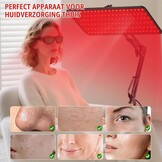 Roodlicht Therapie Paneel - Gezicht & Lichaam - 34% Korting