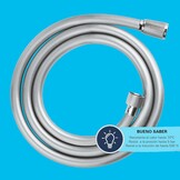 Doucheslang 1750 mm Chroom (32% Korting)