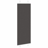 vidaXL Plissé Gordijn 80x200 cm Polyester Zwart - 32% Korting