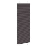 vidaXL Plissé Gordijn 80x200 cm Polyester Zwart - 32% Korting