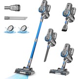 Draadloze Steelstofzuiger 28000 Pa, 175W, 55min, Tapijt & Harde Vloeren, Dierenharen - 34% Korting