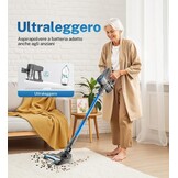 Draadloze Steelstofzuiger 28000 Pa, 175W, 55min, Tapijt & Harde Vloeren, Dierenharen - 34% Korting