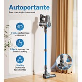 Draadloze Steelstofzuiger 28000 Pa, 175W, 55min, Tapijt & Harde Vloeren, Dierenharen - 34% Korting