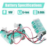Krachtige 18V 3000mAh Accu voor Electrolux AEG CX7 - 34% Korting
