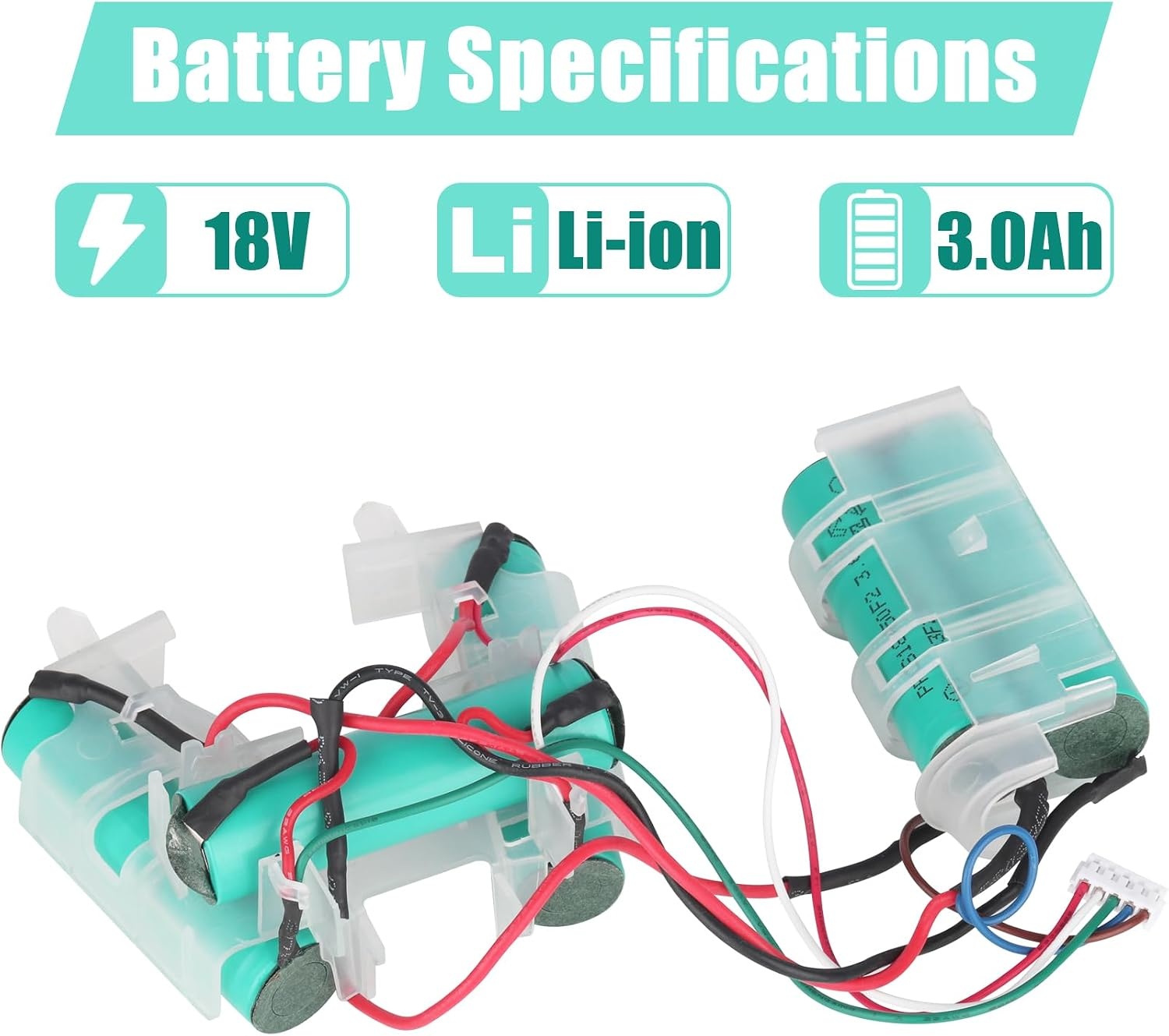 Krachtige 18V 3000mAh Accu voor Electrolux AEG CX7 - 34% Korting