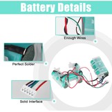 Krachtige 18V 3000mAh Accu voor Electrolux AEG CX7 - 34% Korting