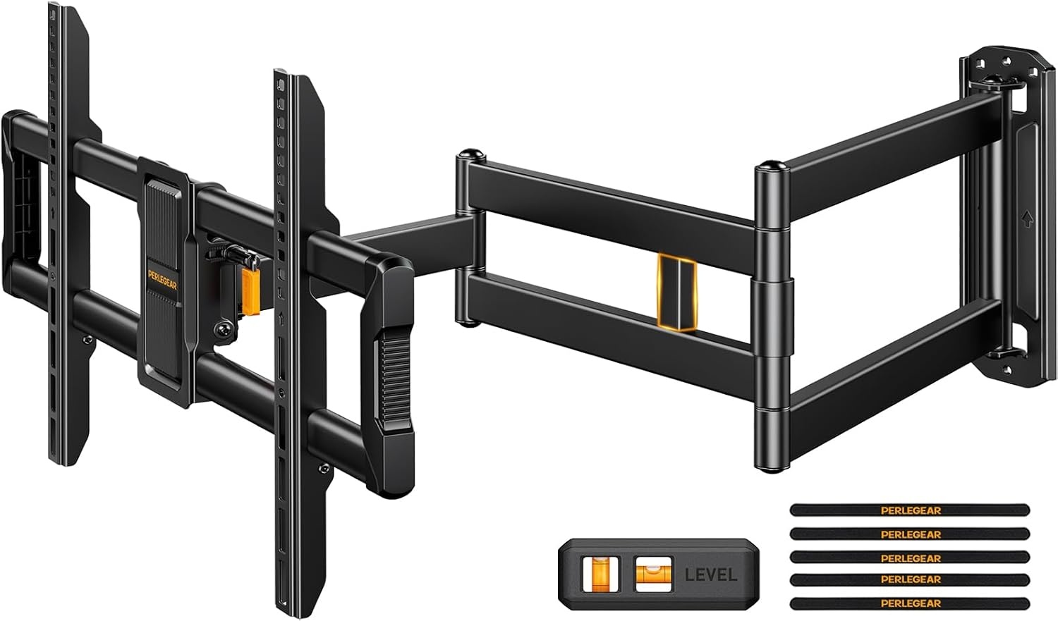 TV-wandbeugel 42-84" 94cm Arm, Draaibaar 90°, Tot 68kg (34% Korting)