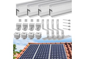 Zonnepaneelhouder Set Pannendak Verstelbaar - 34% Korting