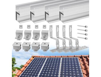 Zonnepaneelhouder Set Pannendak Verstelbaar - 34% Korting
