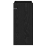 Badkamer Kast Onder Wasbak Zwart Eiken 78.5x37.5x81 cm - 54% Korting