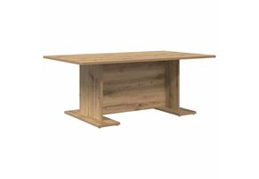 vidaXL Salontafel Artisanaal Eikenhout 103,5x60x40cm - 33% Korting