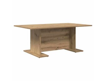 vidaXL Salontafel Artisanaal Eikenhout 103,5x60x40cm - 33% Korting