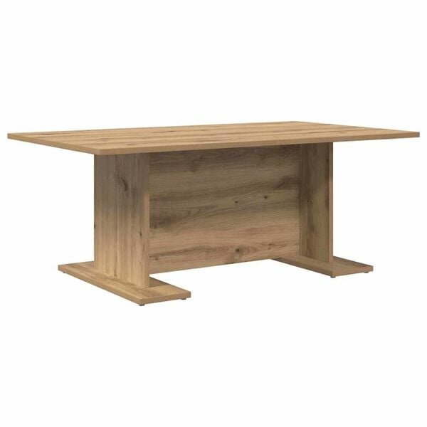 vidaXL Salontafel Artisanaal Eikenhout 103,5x60x40cm - 33% Korting