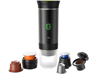 Draagbaar 3-in-1 Koffiezetapparaat (34% Korting!)