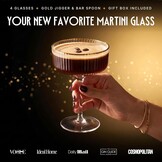 Espresso Martini Glazen Set van 4 (34% korting)