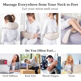 Shiatsu Nekmassageapparaat met Warmte & 3 Intensiteiten - 33% Korting!