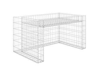Grasmaaieroverkapping met plantenbak Staaldraad 110x80x60cm - 54% Korting