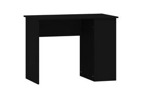 VidaXL Bureau 100x55x75 cm Bewerkt Hout Zwart met 34% Korting