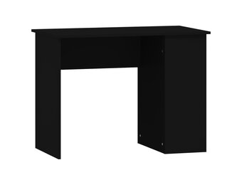 VidaXL Bureau 100x55x75 cm Bewerkt Hout Zwart met 34% Korting