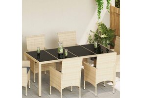 Zwart Gehard Glazen Tafelblad (4 stuks) - 34% Korting