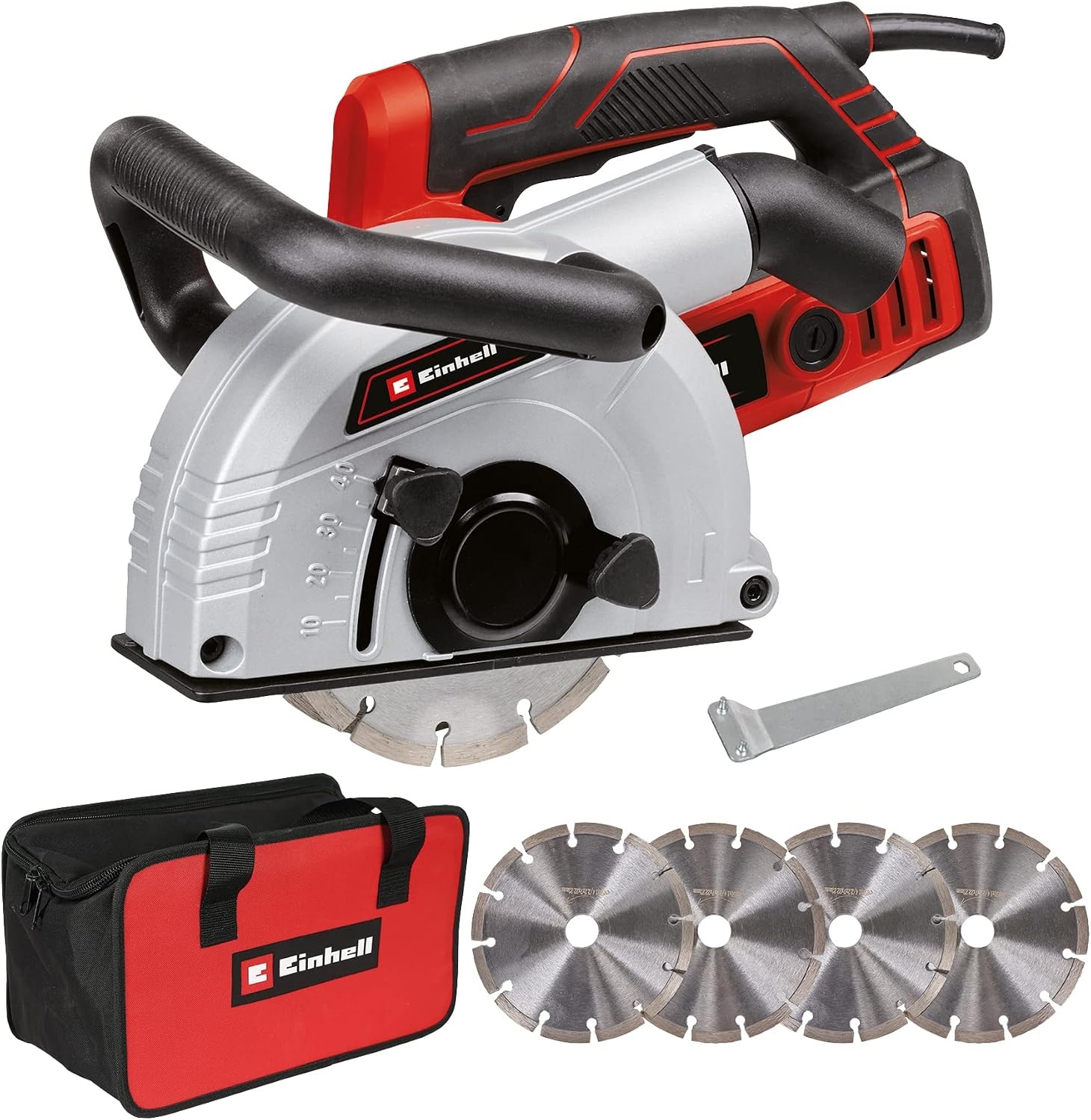 Krachtige Muurfrees 1700W - Sleuven tot 38mm breed, 40mm diep - 59% Korting!