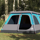 VidaXL Koepeltent Blauw 8-Persoons - Snel Opzetbaar met 35% Korting