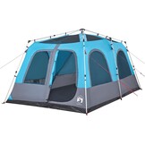 VidaXL Koepeltent Blauw 8-Persoons - Snel Opzetbaar met 35% Korting