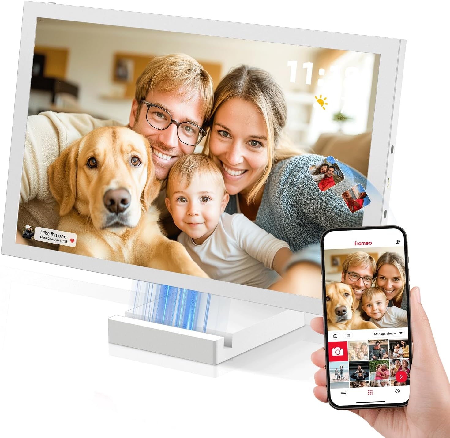Digitale Fotolijst Frameo 10.1 Inch HD 64GB - 30% Korting