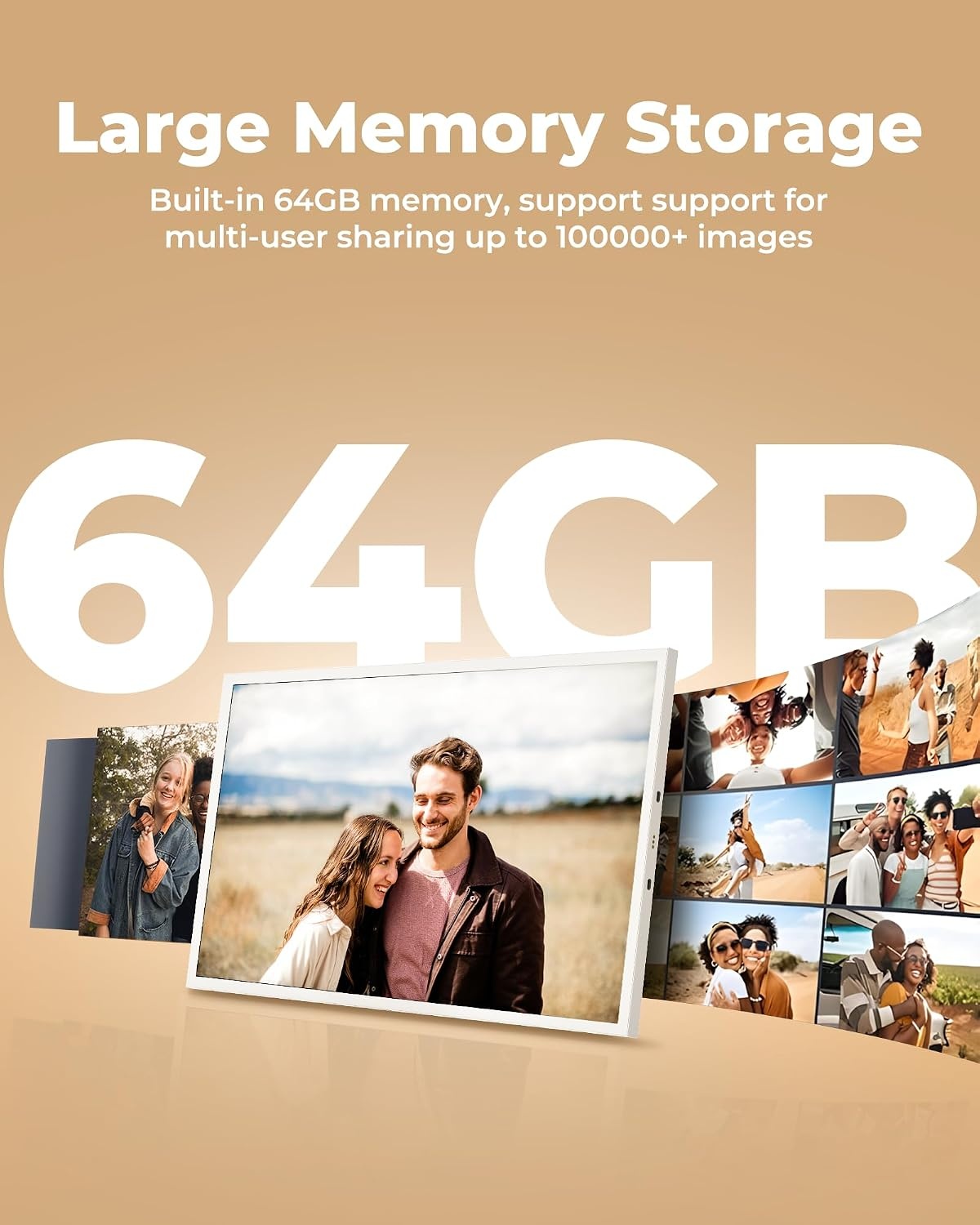 Digitale Fotolijst Frameo 10.1 Inch HD 64GB - 30% Korting
