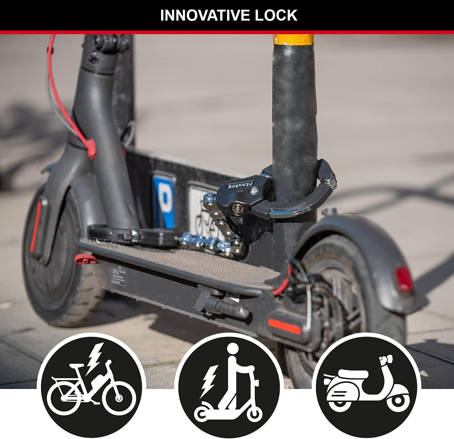 Opvouwbaar Anti-diefstalslot Fiets/Scooter - Politie Goedgekeurd (59% Korting)