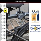 Opvouwbaar Anti-diefstalslot Fiets/Scooter - Politie Goedgekeurd (59% Korting)