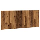 Hoofdeinde 200x1,5x80 cm Bewerkt Hout Oud Houtkleurig - 34% Korting
